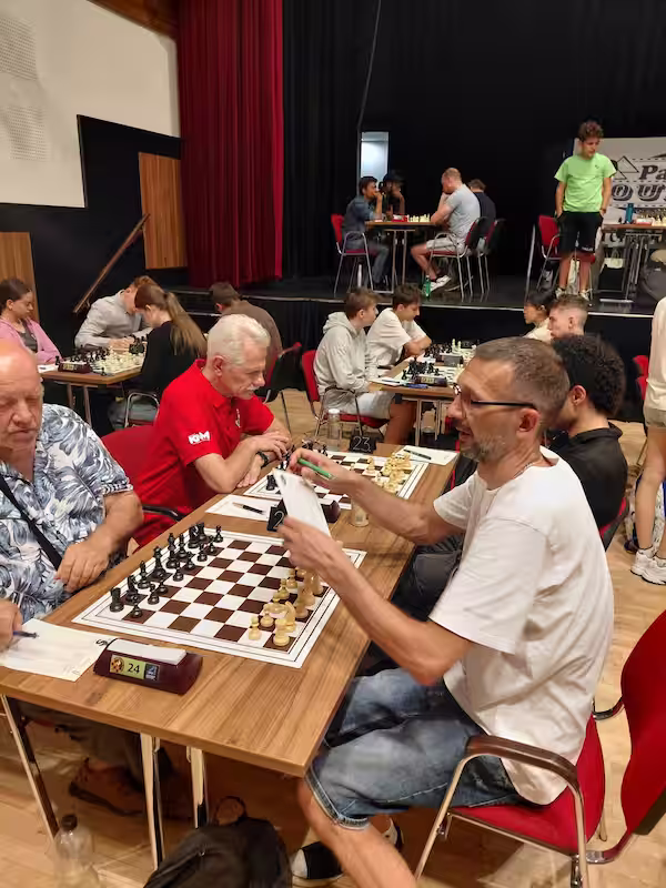 Marek Niedźwiecki na turnieju w Szentmiklos